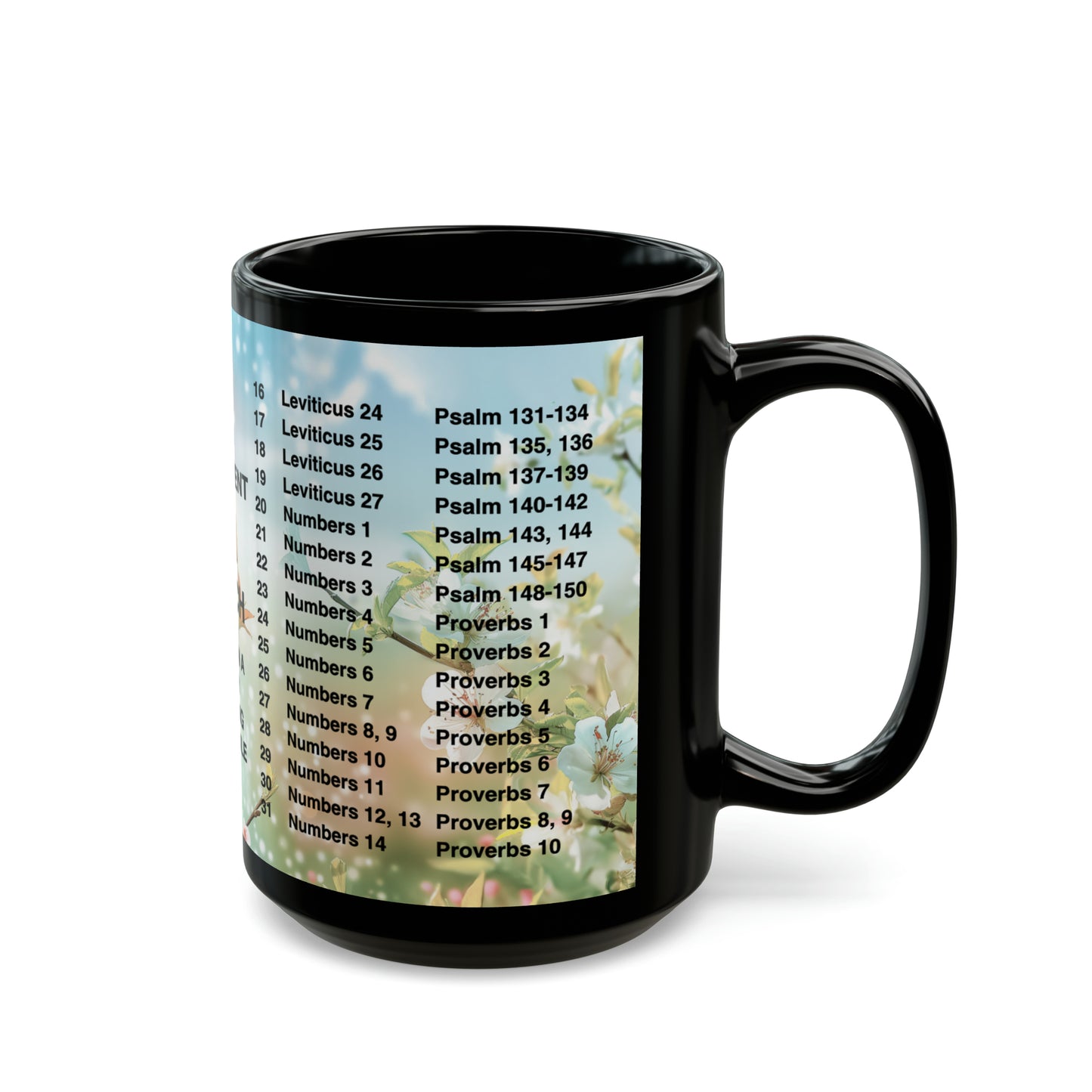 Old Testament Wisdom Mug: March Bible Reading Guide, 11oz/15oz