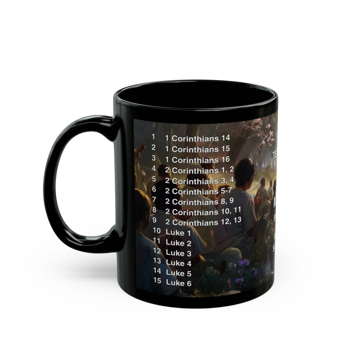 New Testament Journey Mug: March Bible Reading Companion, 11oz/15oz