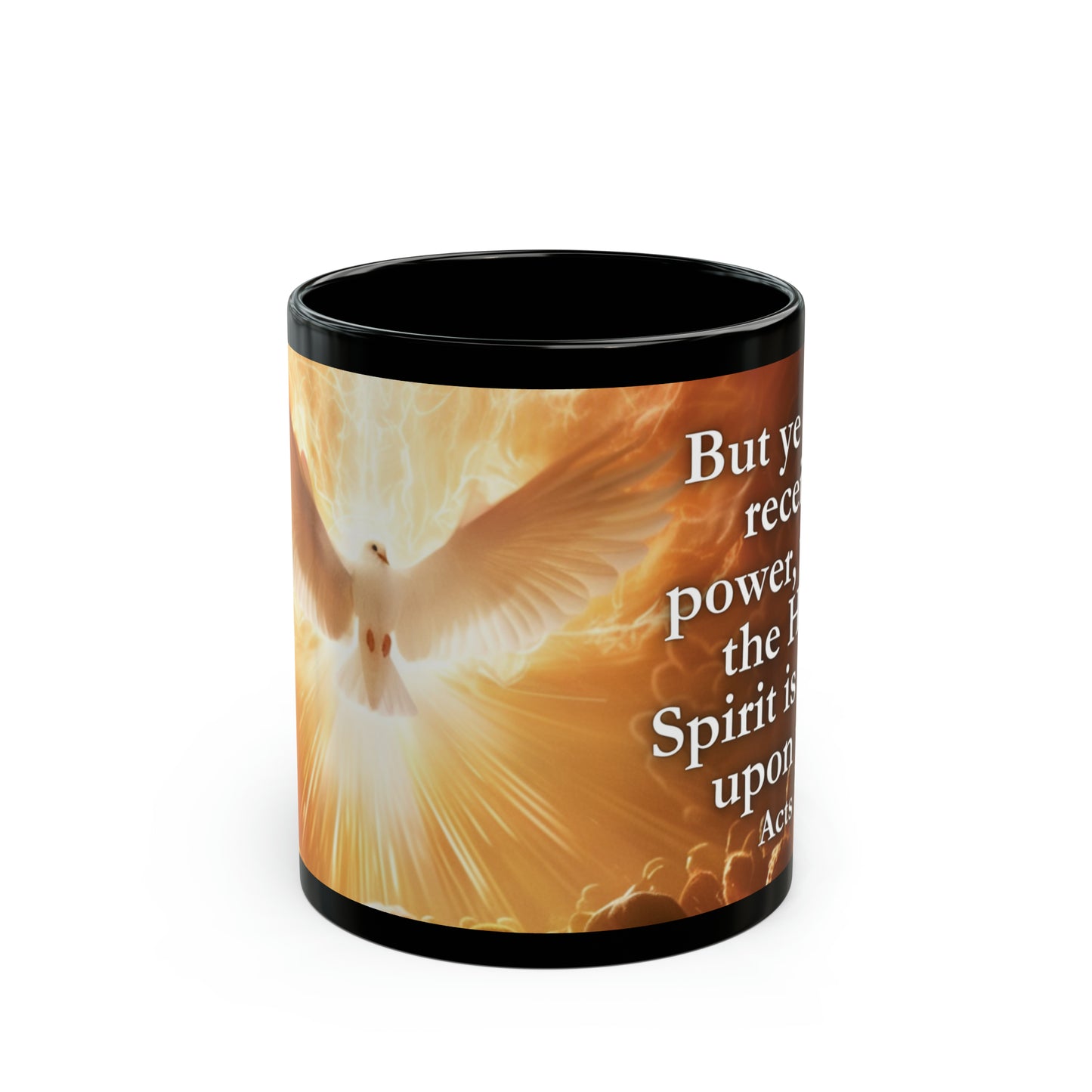 Acts 1:8 Empowerment Bible Verse Mug, 11oz/15oz