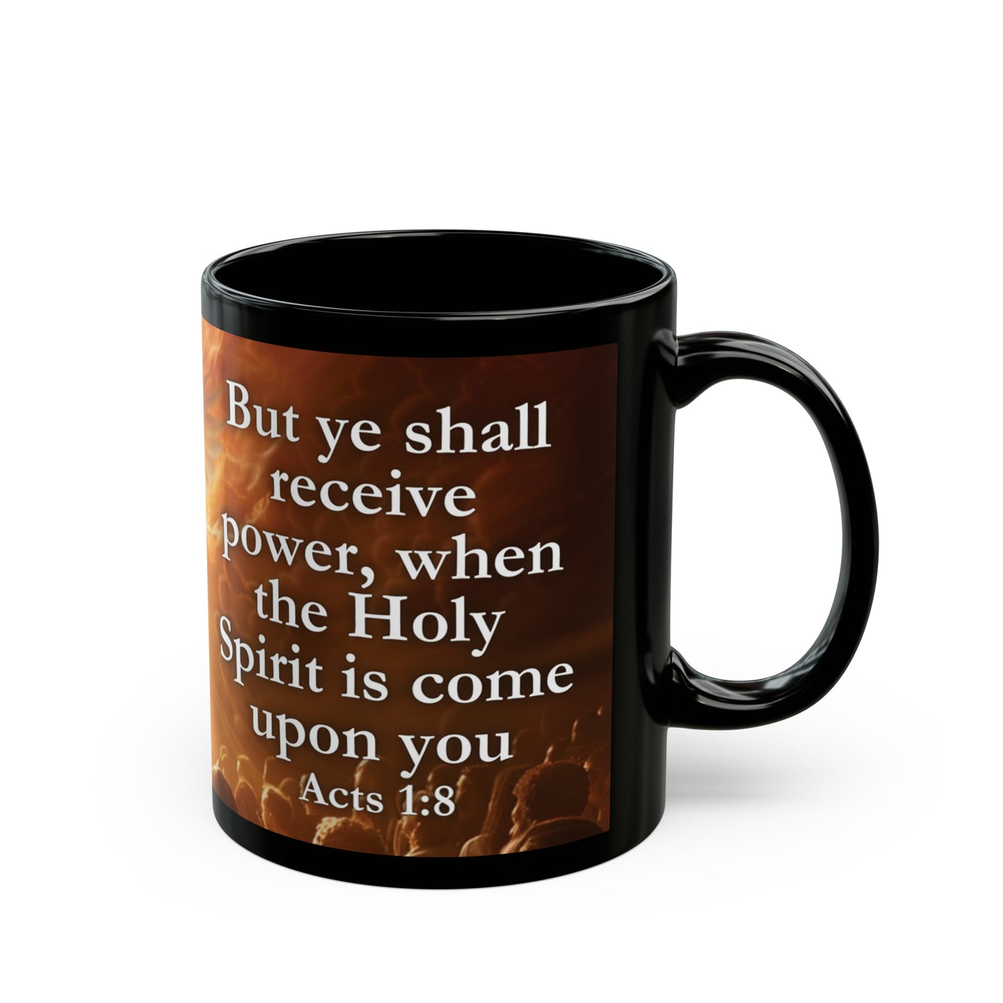 Acts 1:8 Empowerment Bible Verse Mug, 11oz/15oz