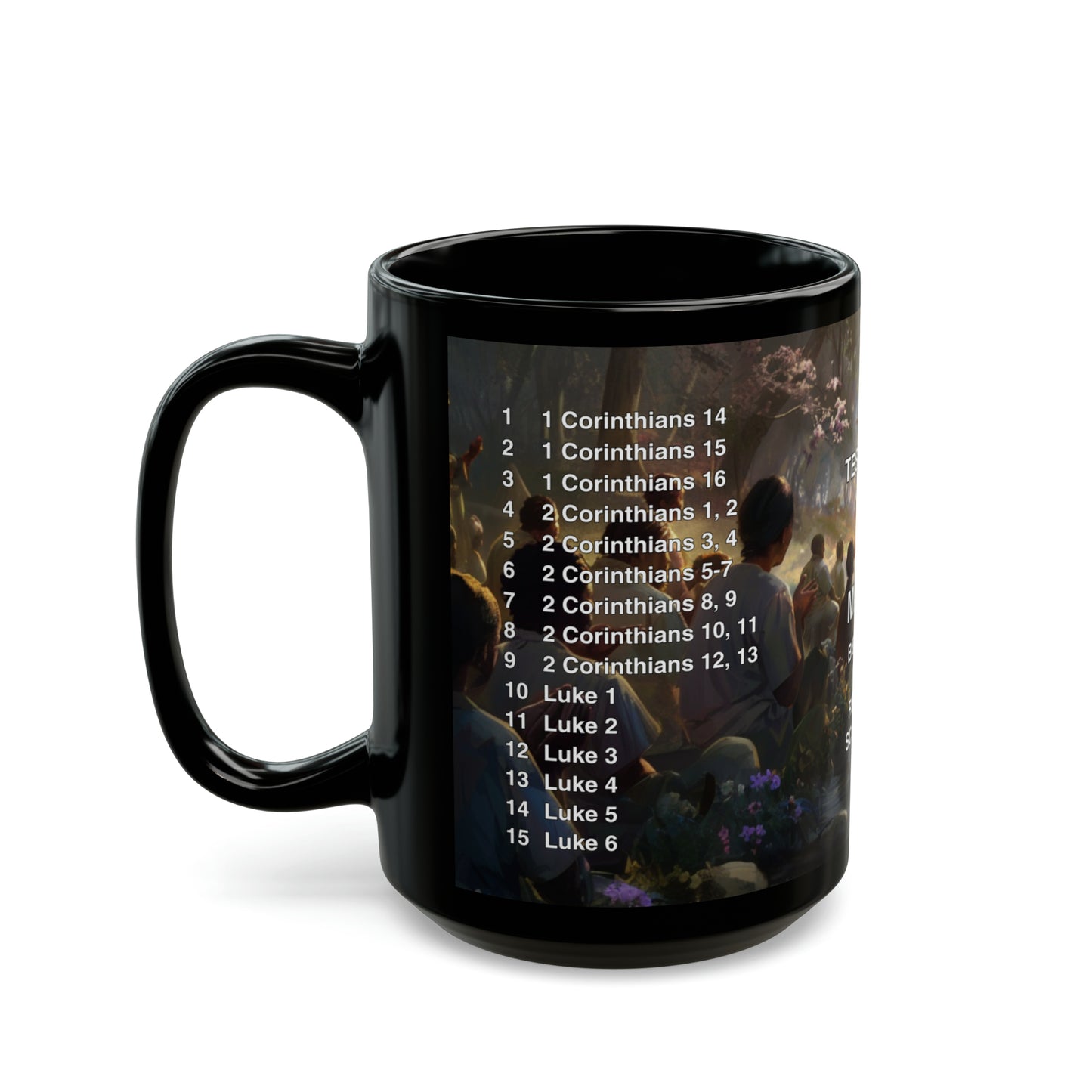 New Testament Journey Mug: March Bible Reading Companion, 11oz/15oz