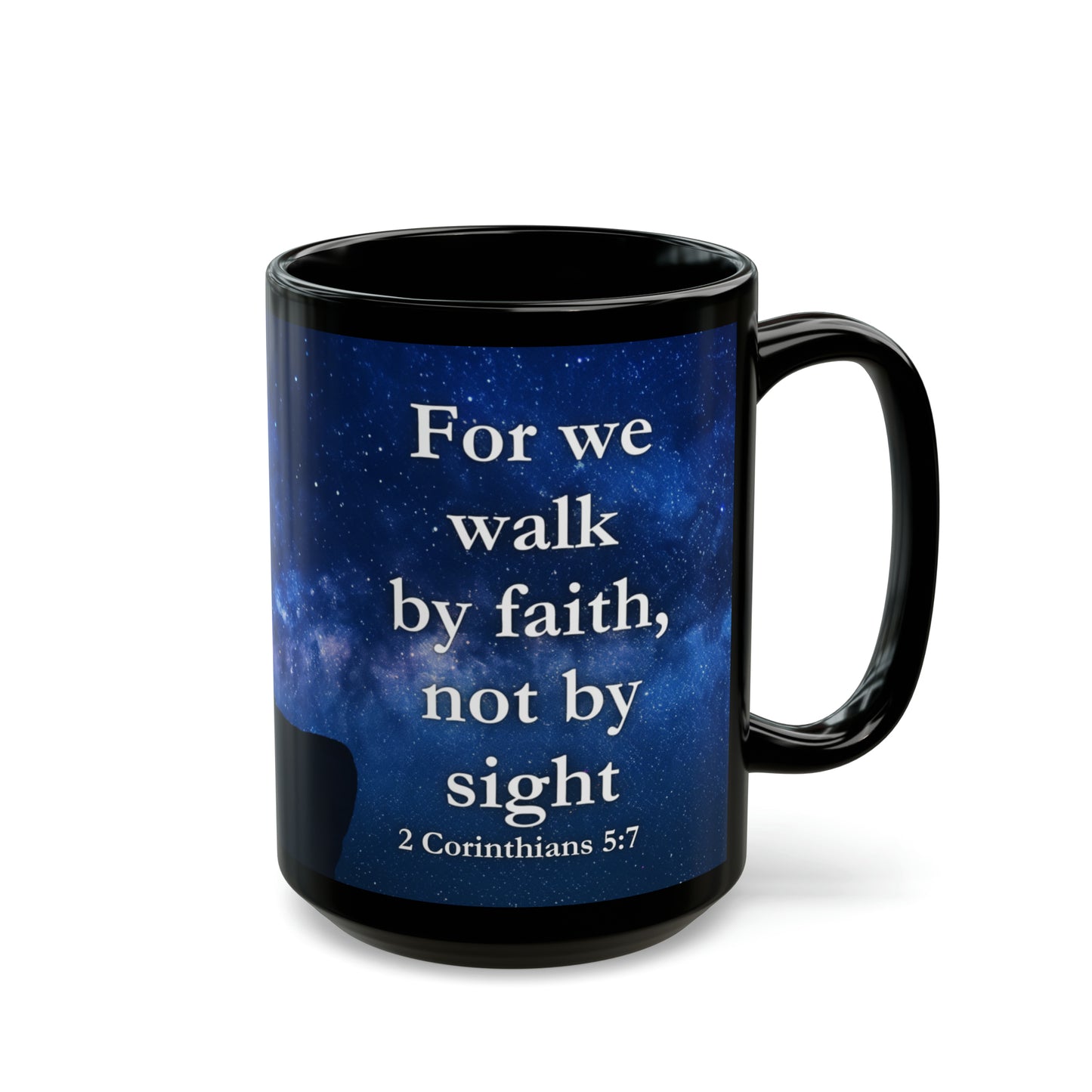 "Walk by Faith" Inspirational Mug, 11oz/15oz