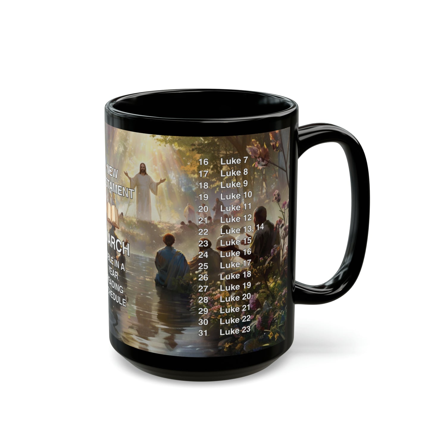 New Testament Journey Mug: March Bible Reading Companion, 11oz/15oz