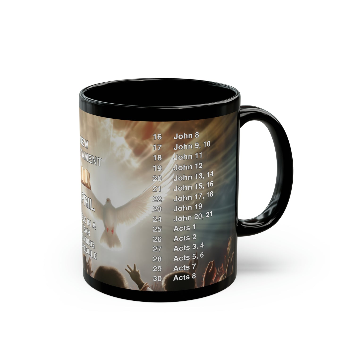 New Testament Journey Mug: April Bible Study Companion, 11oz/15oz