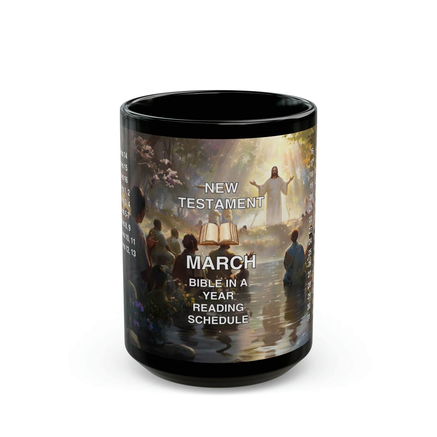 New Testament Journey Mug: March Bible Reading Companion, 11oz/15oz