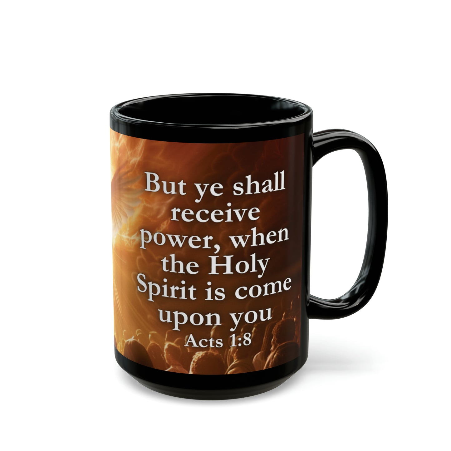 Acts 1:8 Empowerment Bible Verse Mug, 11oz/15oz