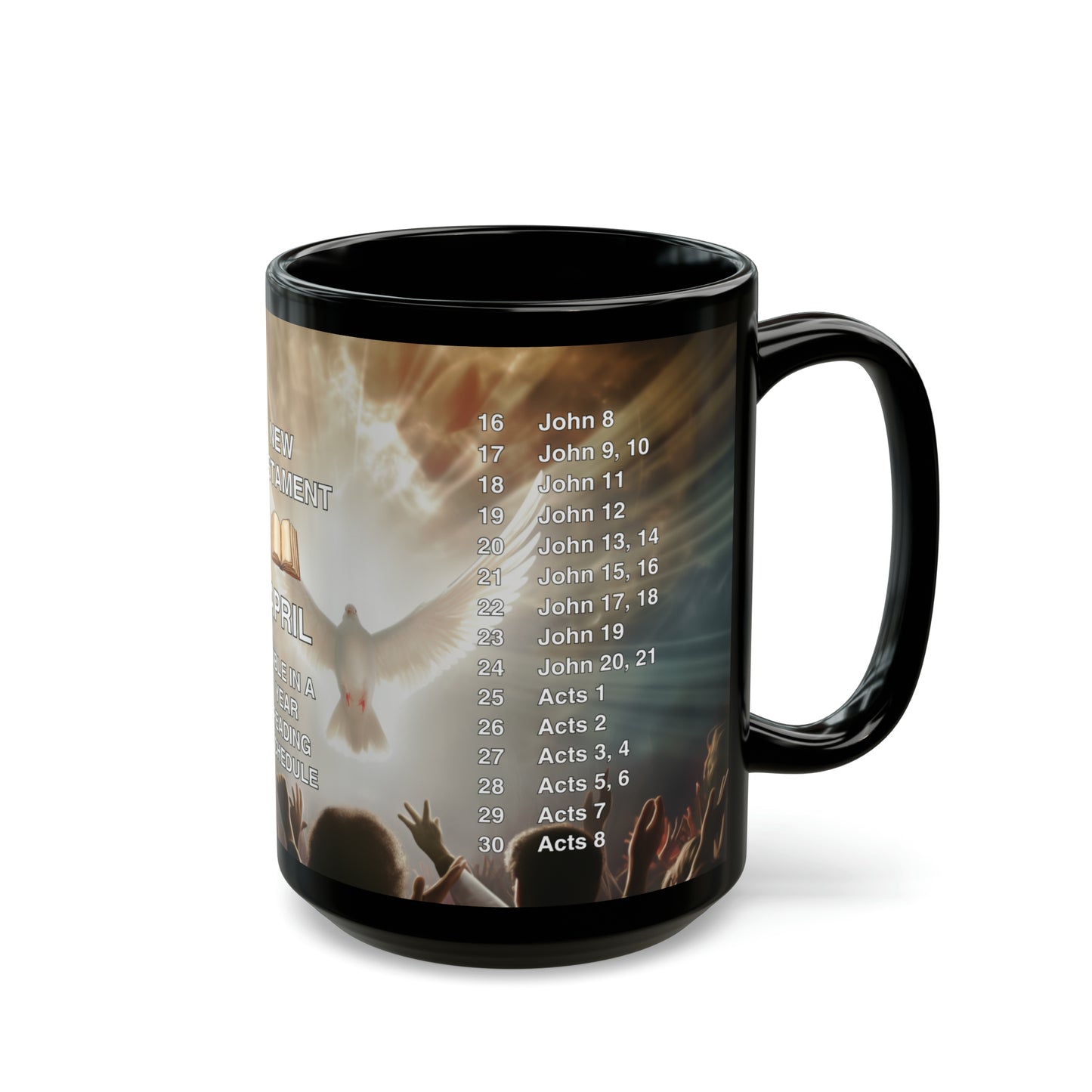 New Testament Journey Mug: April Bible Study Companion, 11oz/15oz