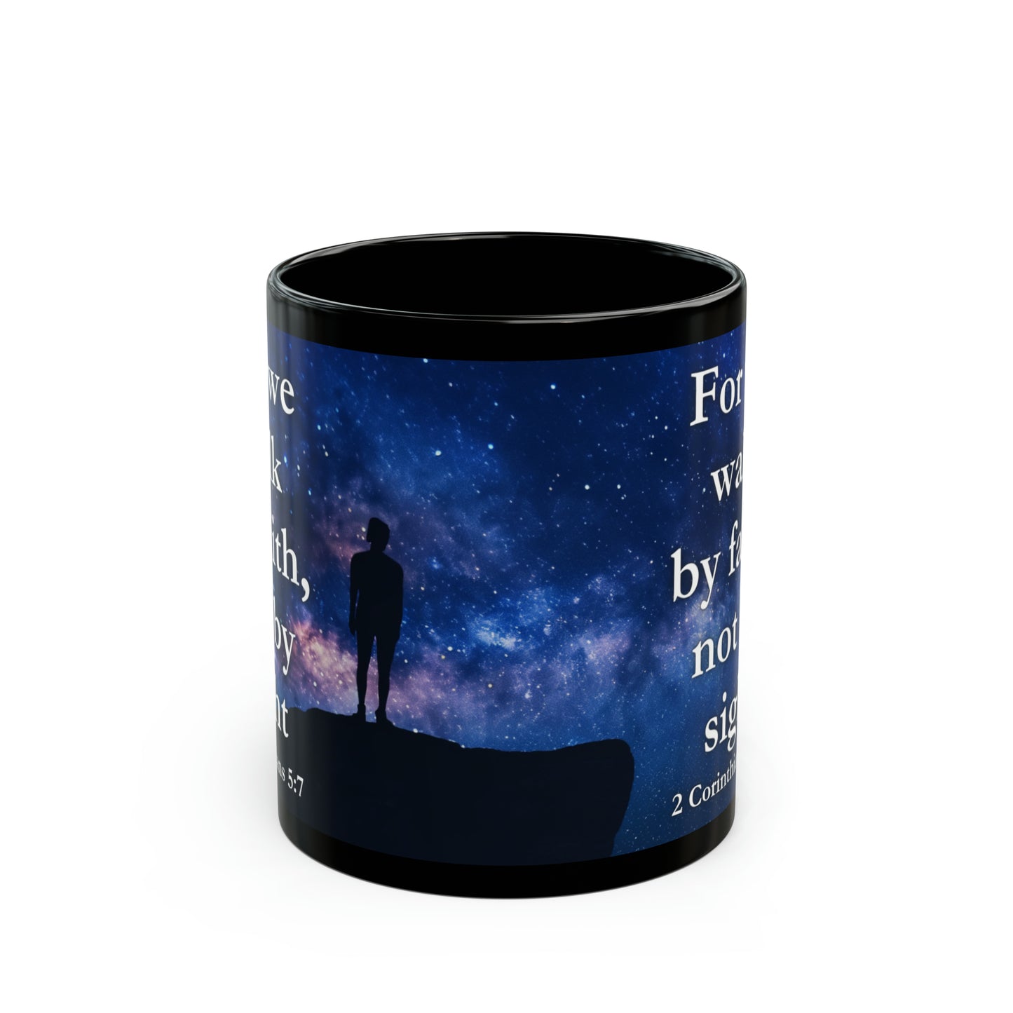 "Walk by Faith" Inspirational Mug, 11oz/15oz