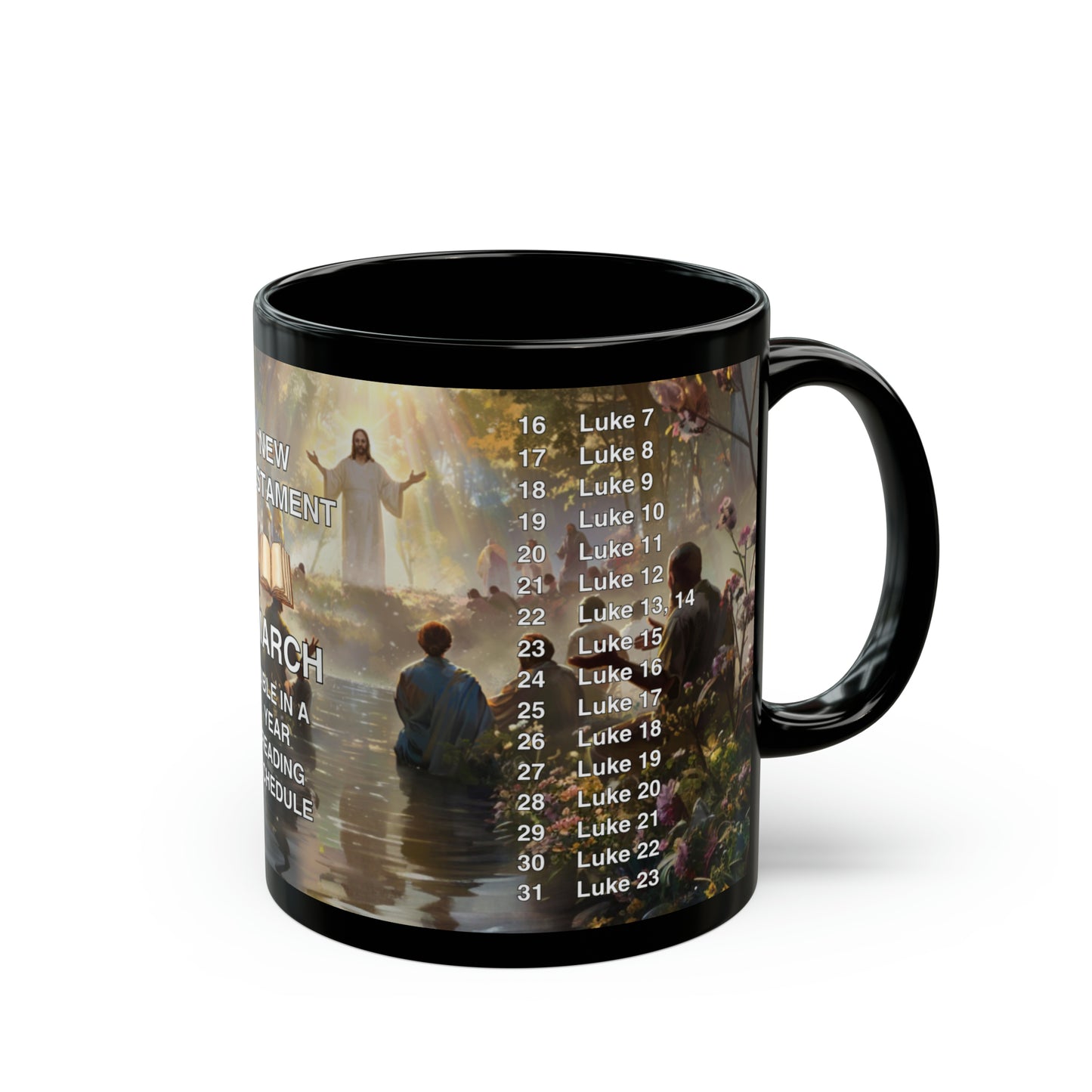 New Testament Journey Mug: March Bible Reading Companion, 11oz/15oz