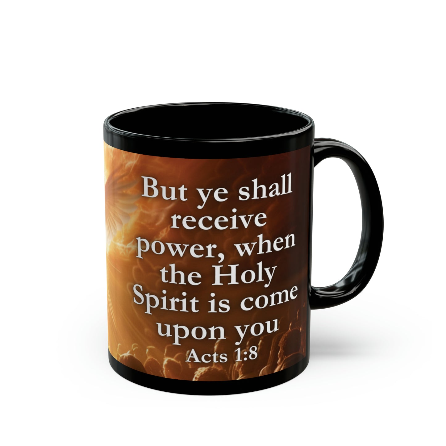 Acts 1:8 Empowerment Bible Verse Mug, 11oz/15oz