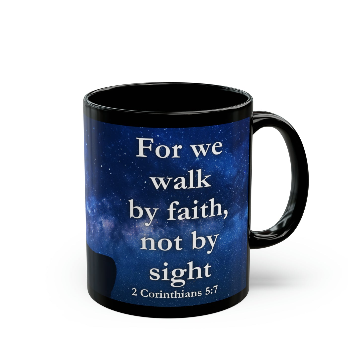 "Walk by Faith" Inspirational Mug, 11oz/15oz