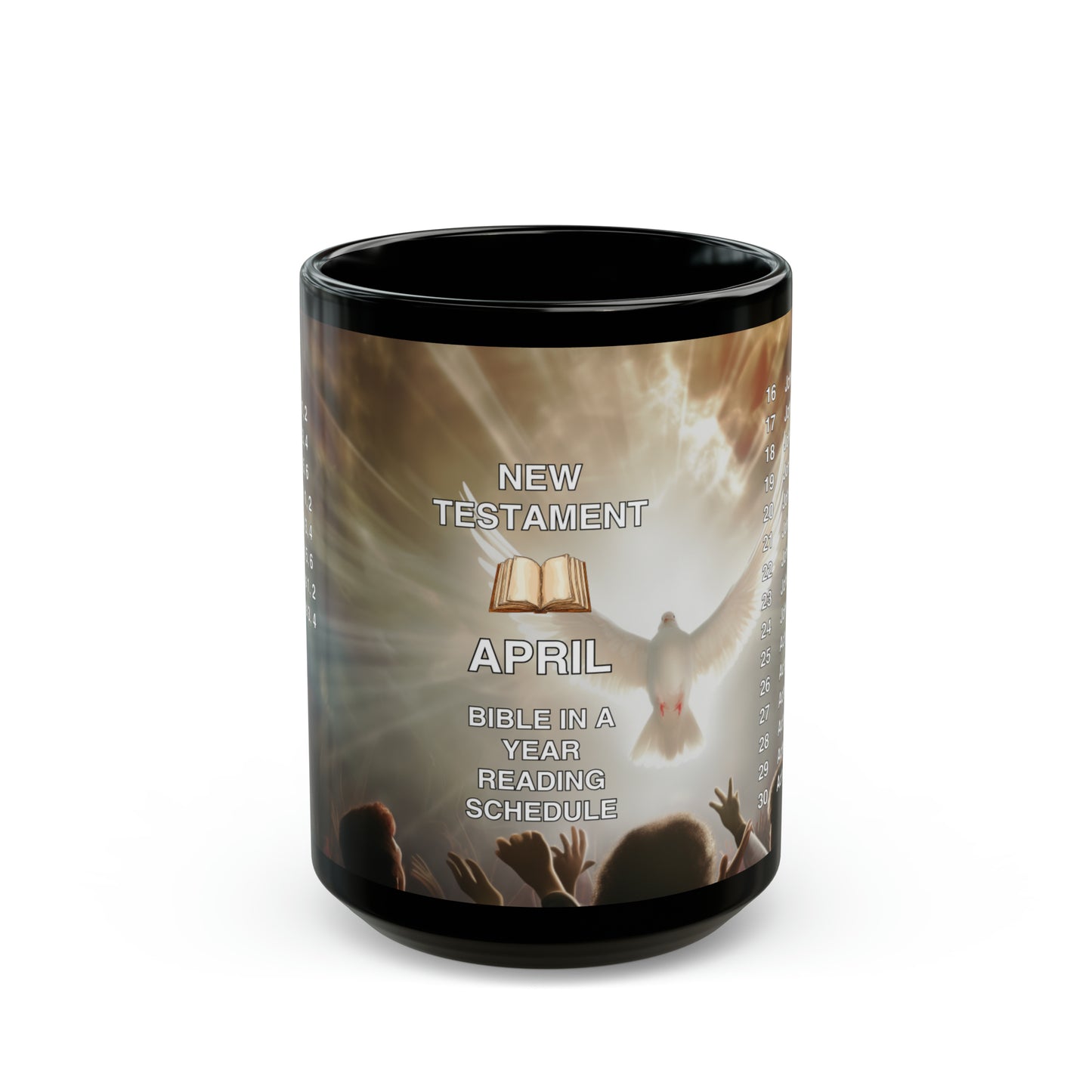 New Testament Journey Mug: April Bible Study Companion, 11oz/15oz