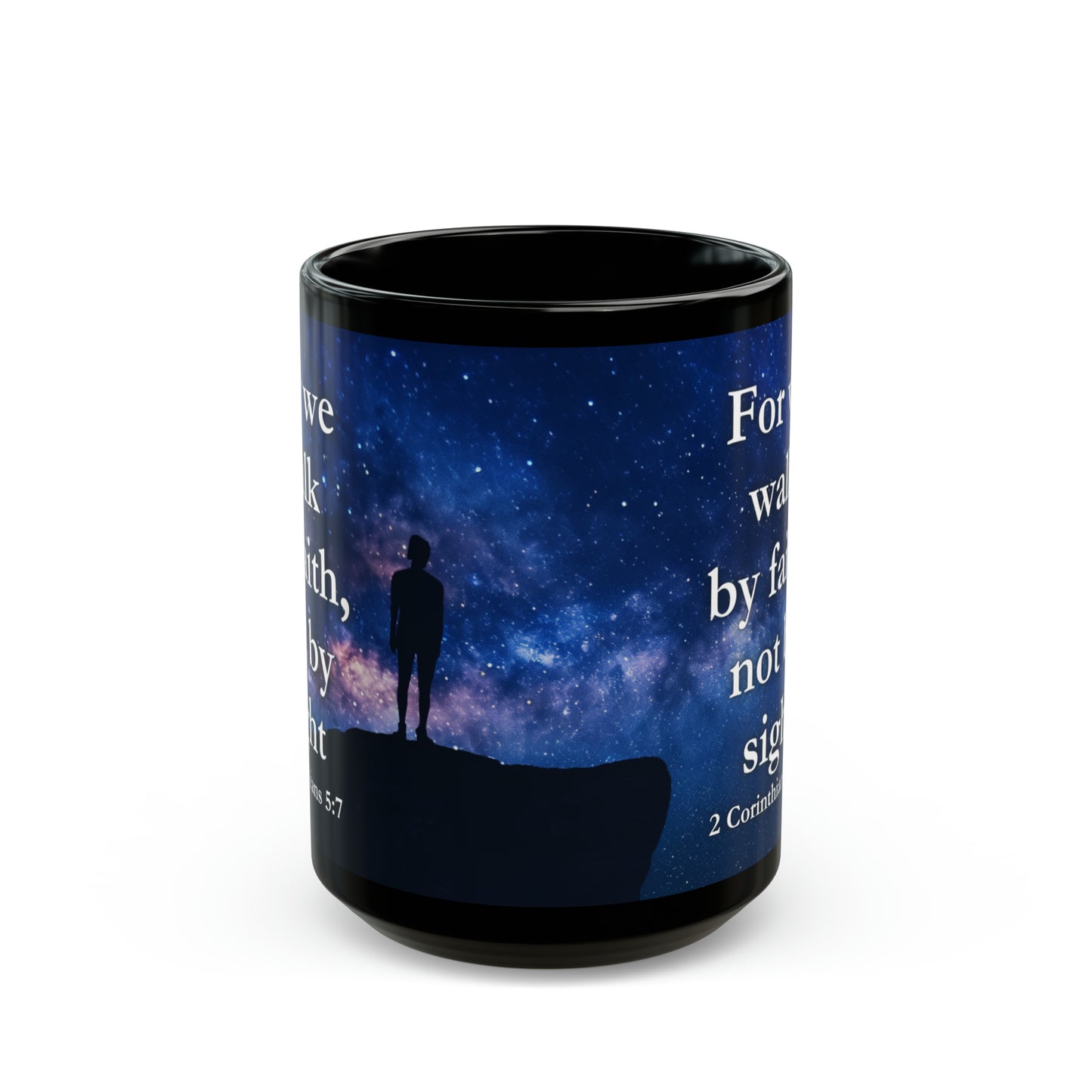 "Walk by Faith" Inspirational Mug, 11oz/15oz